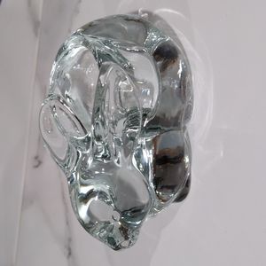 Art glass Bunny Candle holder